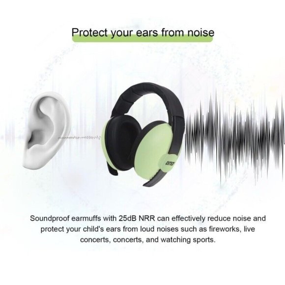Baby Ear Muffs, Baby Ear Protection Noise Cancelling Headphones for Babies 3mo+ - Picture 2 of 15